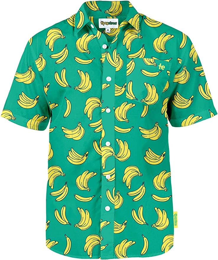 Tipsy Elves Men’s Hawaiian Shirts - Short Sleeve Men’s Summer Shirts for The Beach, Music Fes... | Amazon (US)