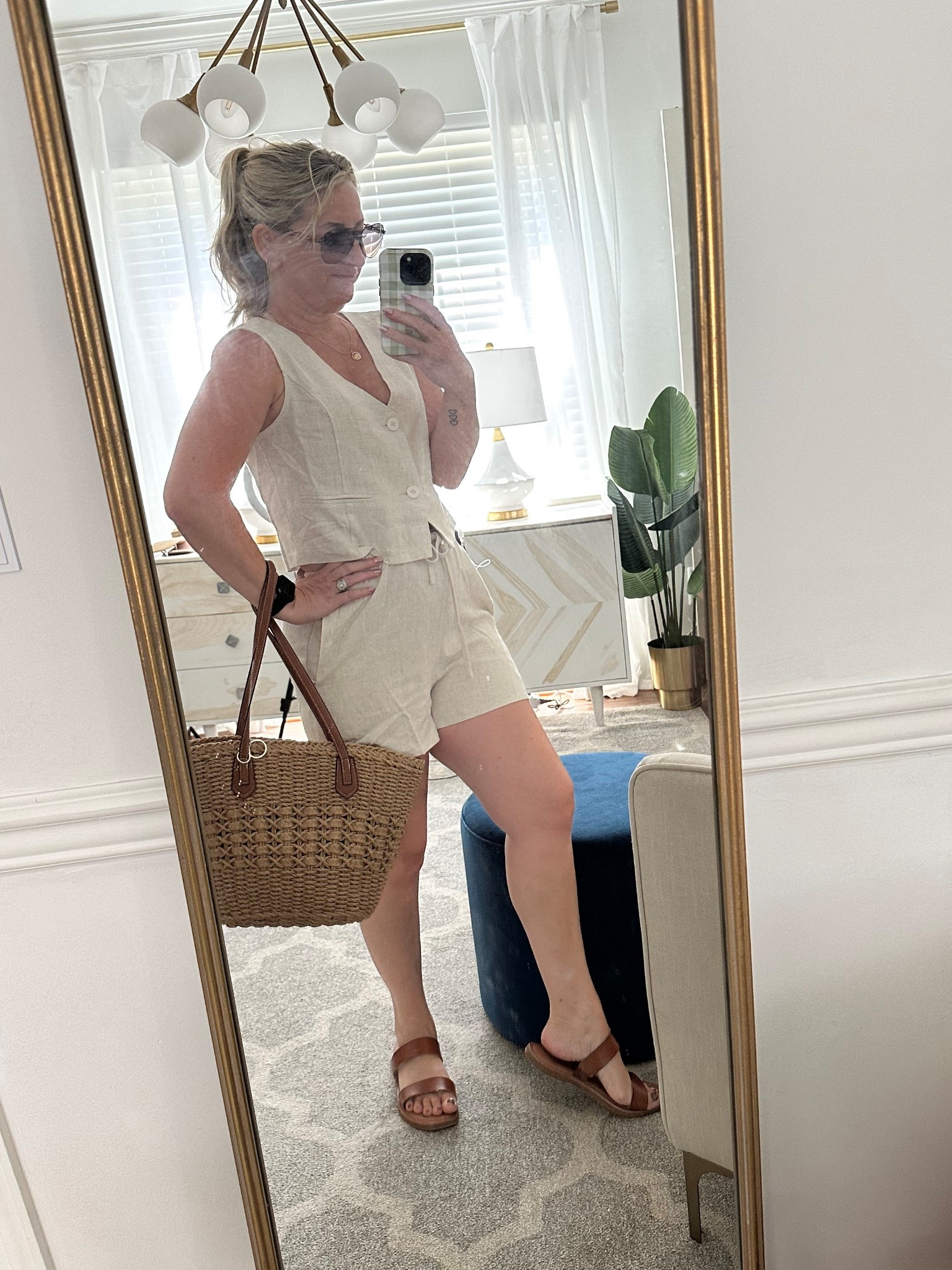 Casual summer style in full swing 

This linen-look set from Pink Lily is lightweight and polished—the perfect throw-on-and-go look for errands, brunch, or weekend markets. I paired it with my favorite Target sandals (so comfy) and this woven tote from Vici for that classic coastal touch.

Linked everything on LTK for easy outfit building this summer!

Use code JUNE25 for 25% off at Pink Lily
Vici code trilbysave30 


#LTKItBag #LTKOver40 #LTKFindsUnder50