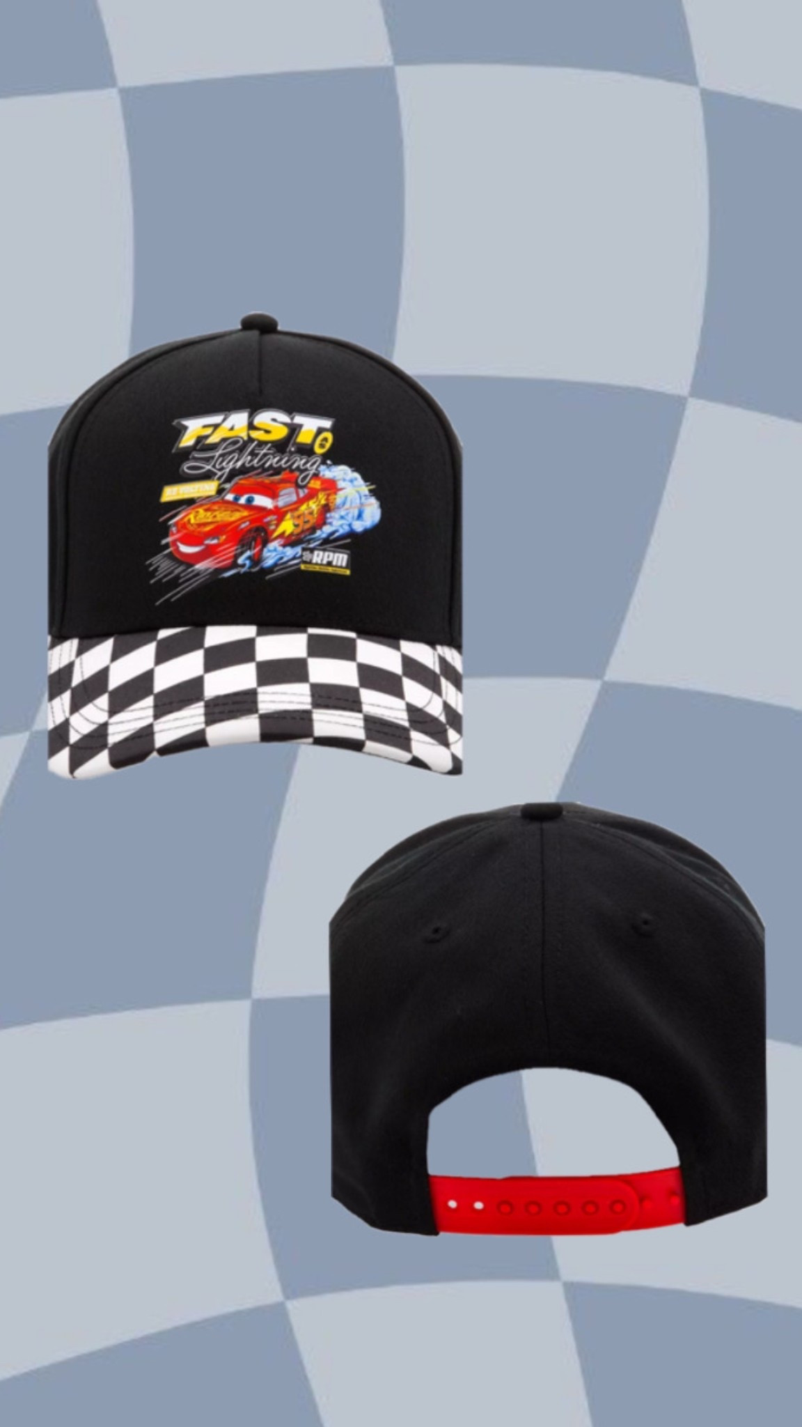 Lightning McQueen baseball hat ⚡️🚘🏁