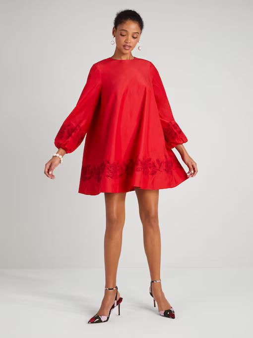 Rose-embroidered Ella Dress | Kate Spade (US)