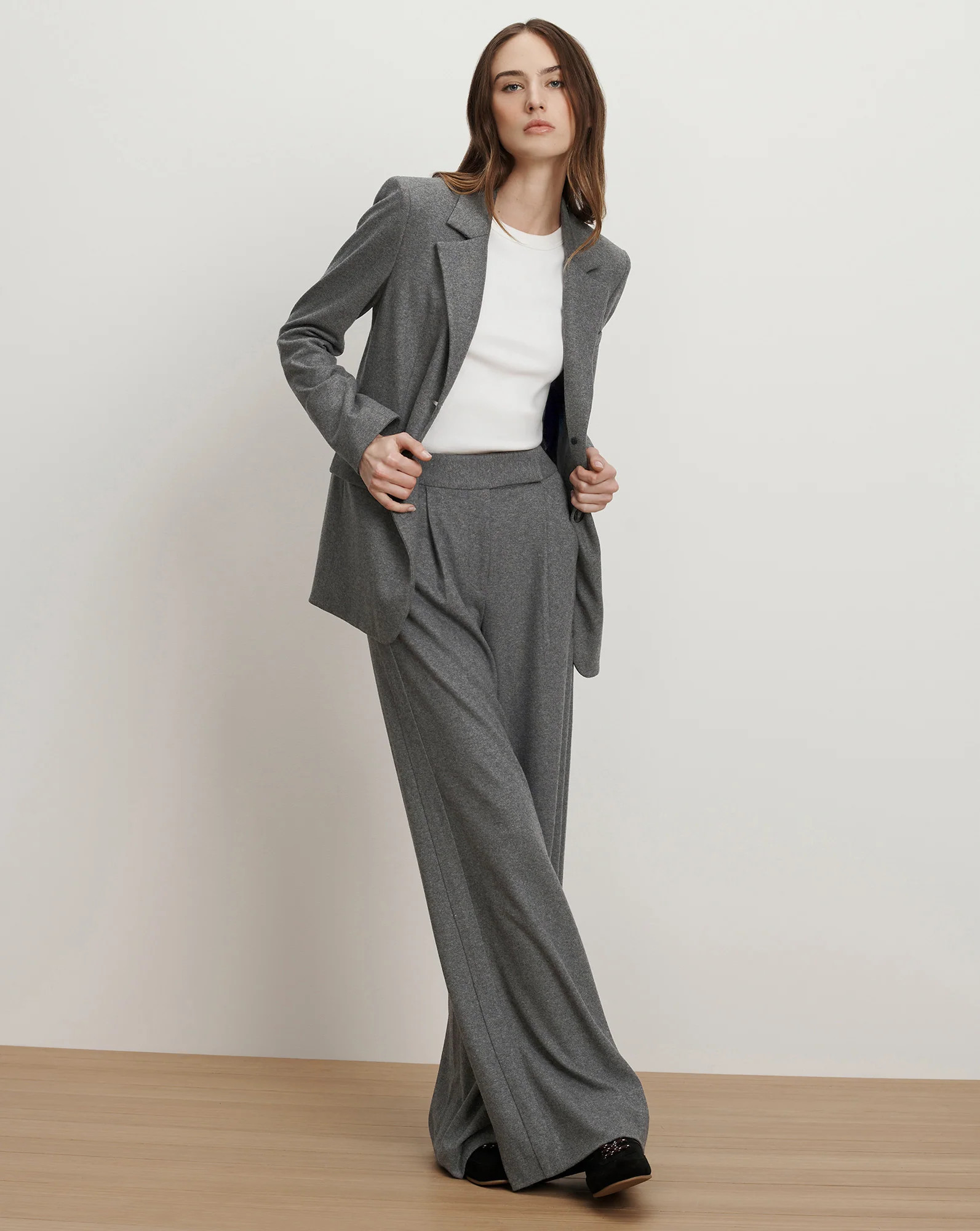 Marbeau Wide-Leg Pant | Veronica Beard