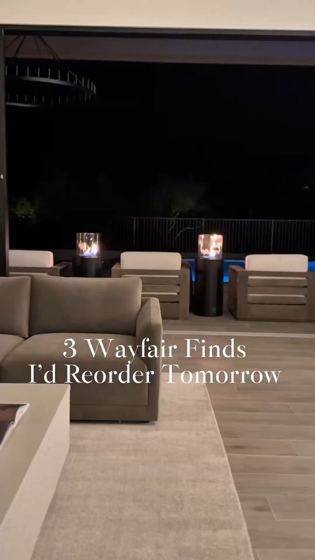 Three Wayfair finds I’d buy again 🤍 

Patio Chairs. Resort Patio Chairs. Ottomans. Neutral Ottomans. Travertine Stone table. Pedestal Table.

#wayfair #wayfairhome #wayfairfinds #wayfairdecor #homewithheart #modernhome #neutraldecor


#LTKFindsUnder100 #LTKStyleTip #LTKHome