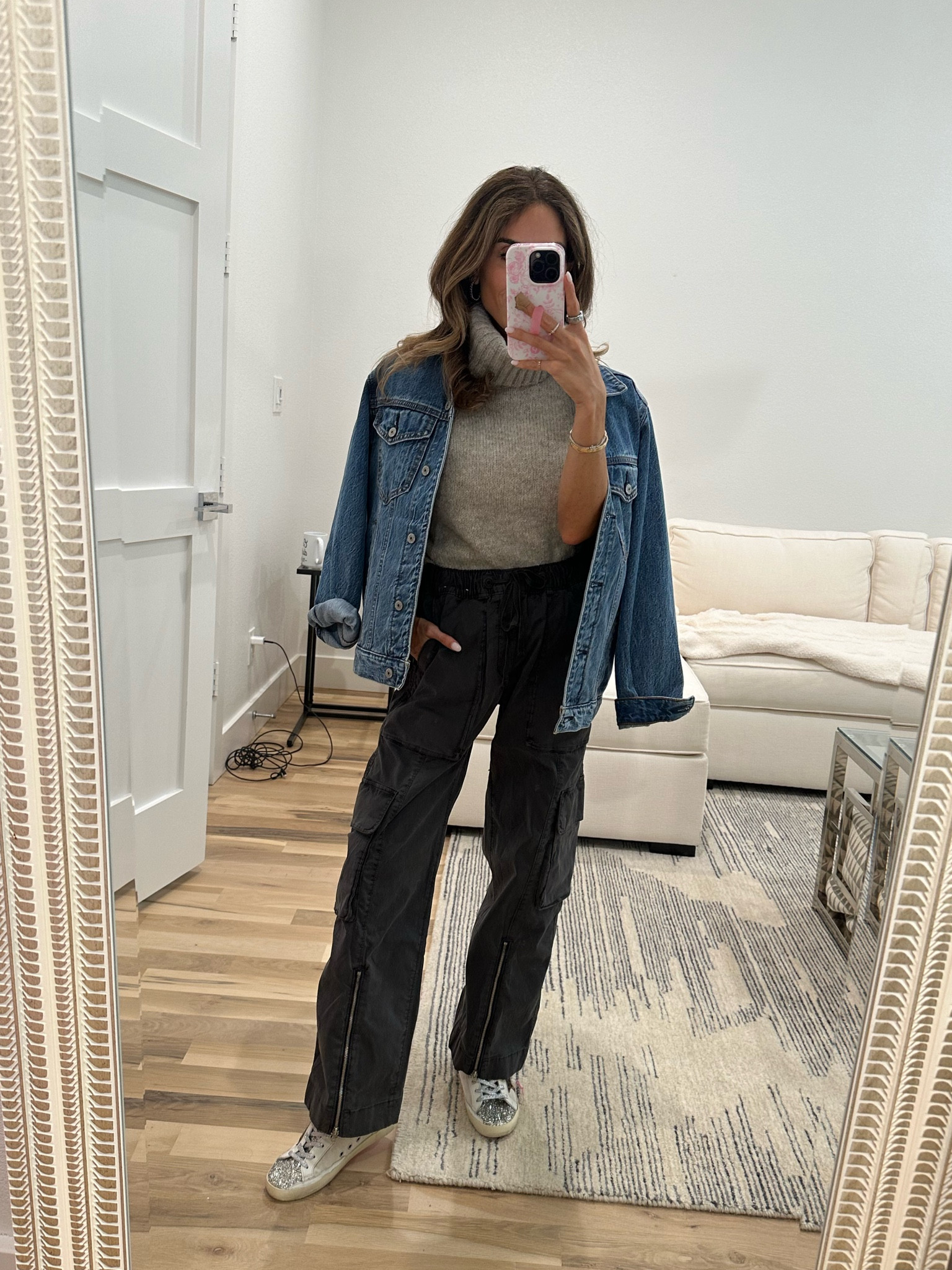 Cargo pants petite friendly size xxs petite tan short sleeve sweater size xxs code afbelbel 

#LTKFindsUnder50 #LTKSaleAlert #LTKFindsUnder100