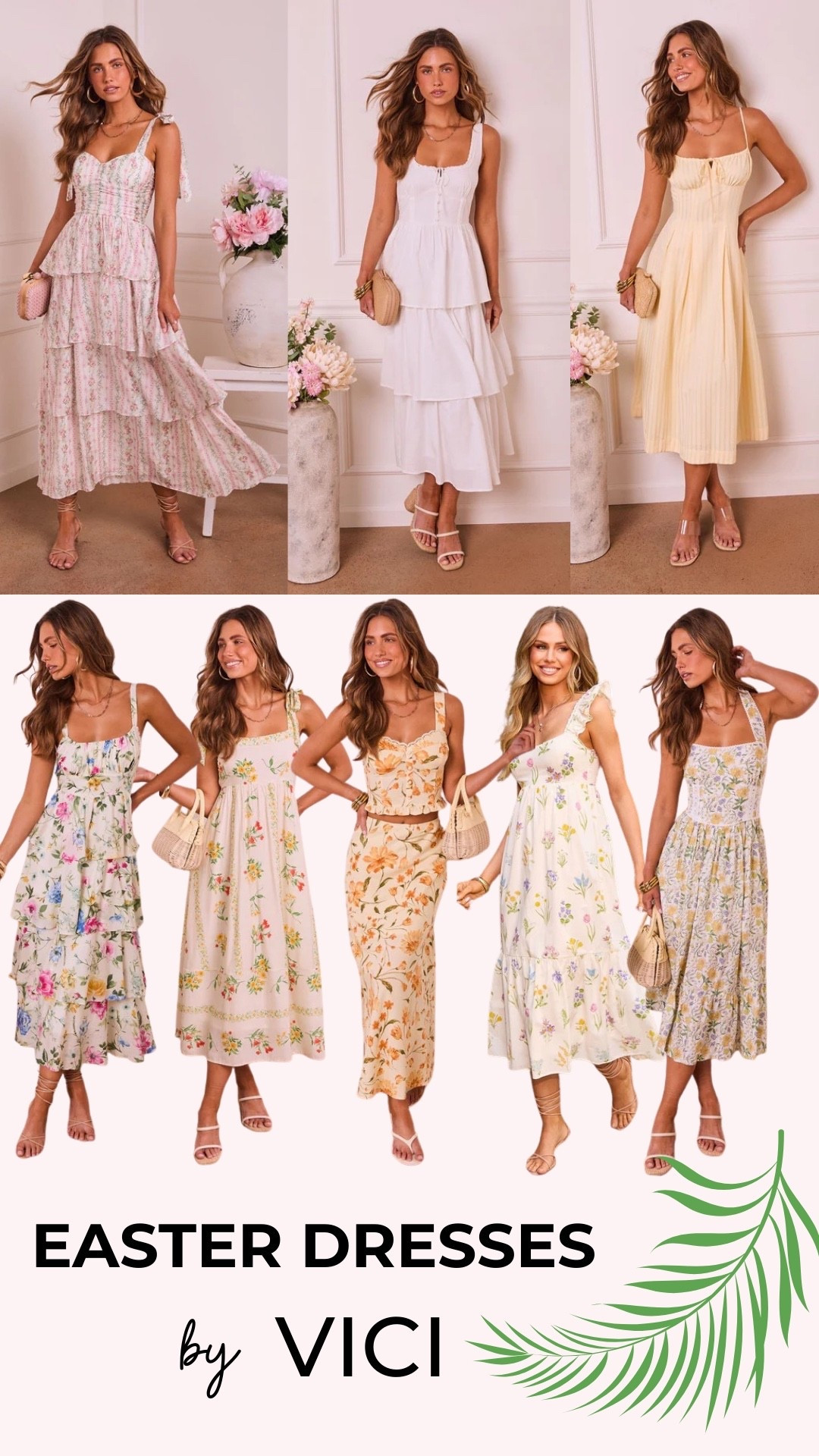 New dresses from Vici. Perfect for Easter or any spring event.
Save 35% sitewide with code AGGISAVE35

#vici #dress #easter #spring

#LTKWedding #LTKgrwm #LTKootd