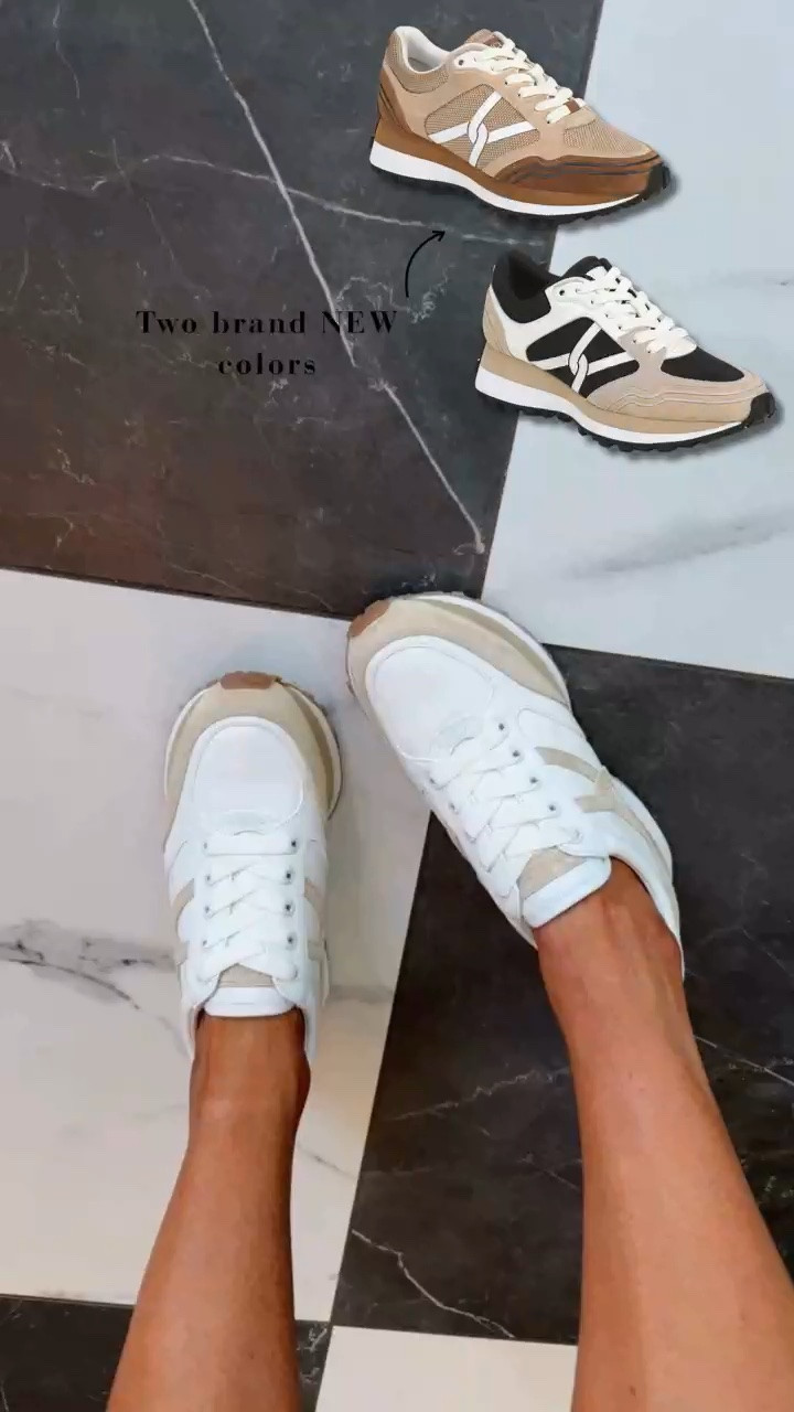 Viral slip on sneaker with 2 inch platform to make your legs look extra long and lean.. now come in new fall colors 😍😍😍