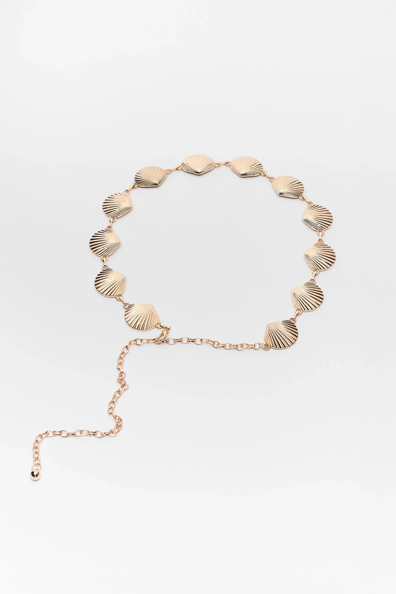 Gold Multi Shell Chain Belt | Avara