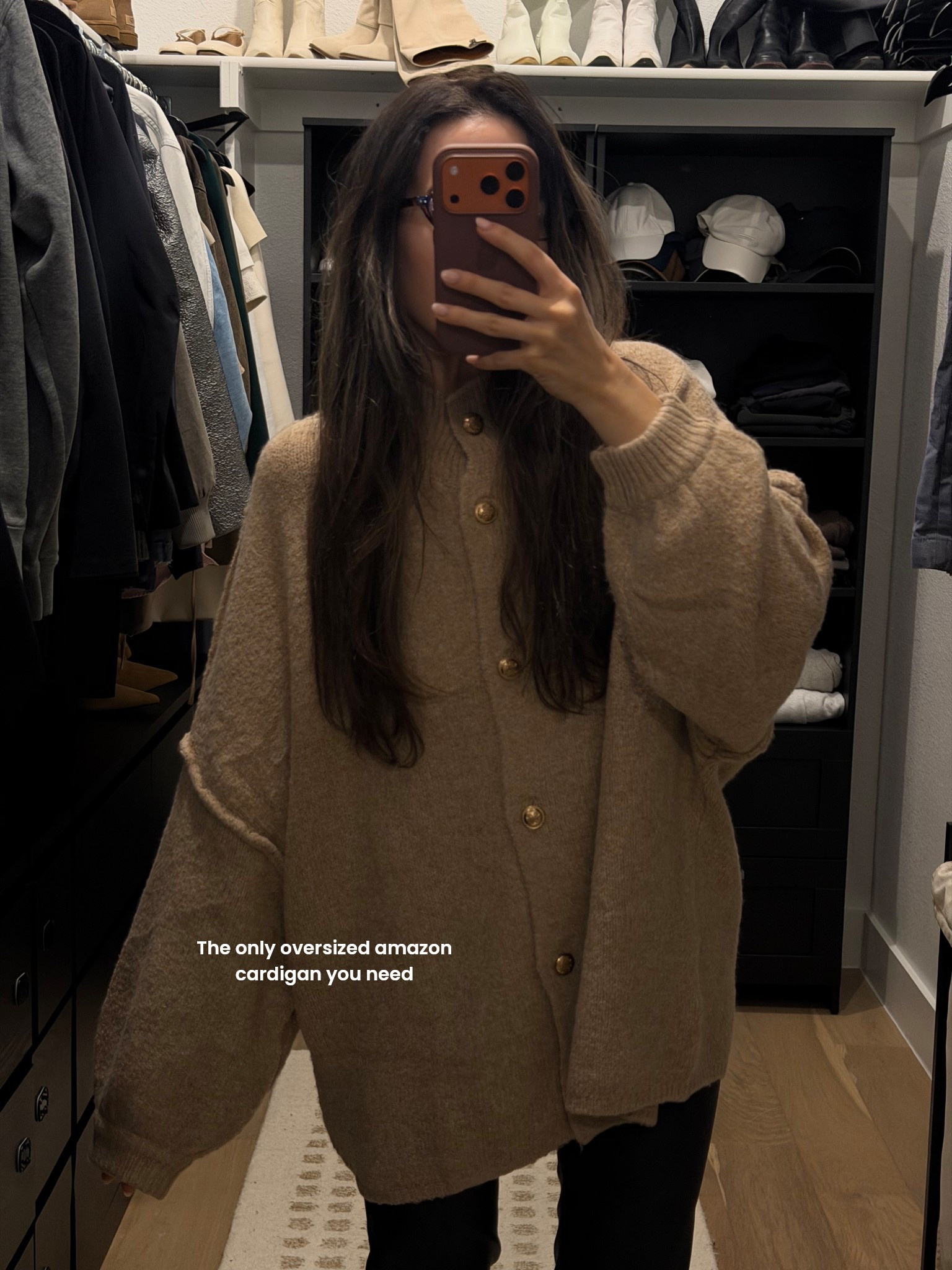 Oversized Amazon cardigan wearing size small - winter fashion - designer looks for less 

#LTKgrwm #LTKootd #LTKmomlife
