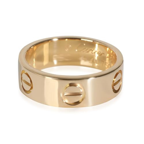 Cartier, Pre-Loved Love Ring, Yellow Gold , 4.5 | Amazon (US)