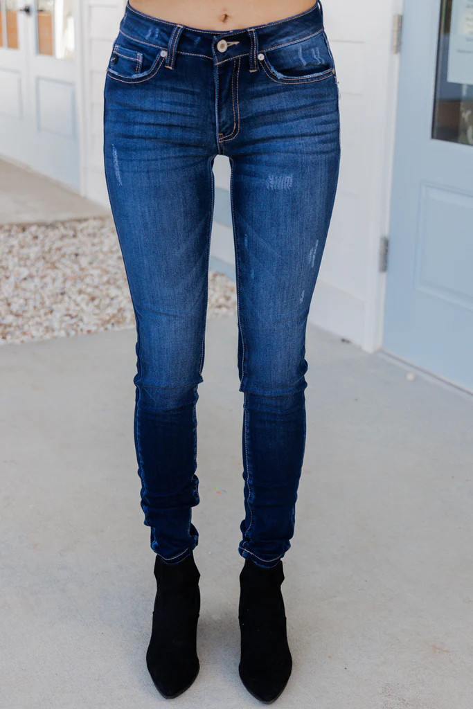 KanCan: Take Your Love Mid Rise Skinny Jeans | The Mint Julep Boutique