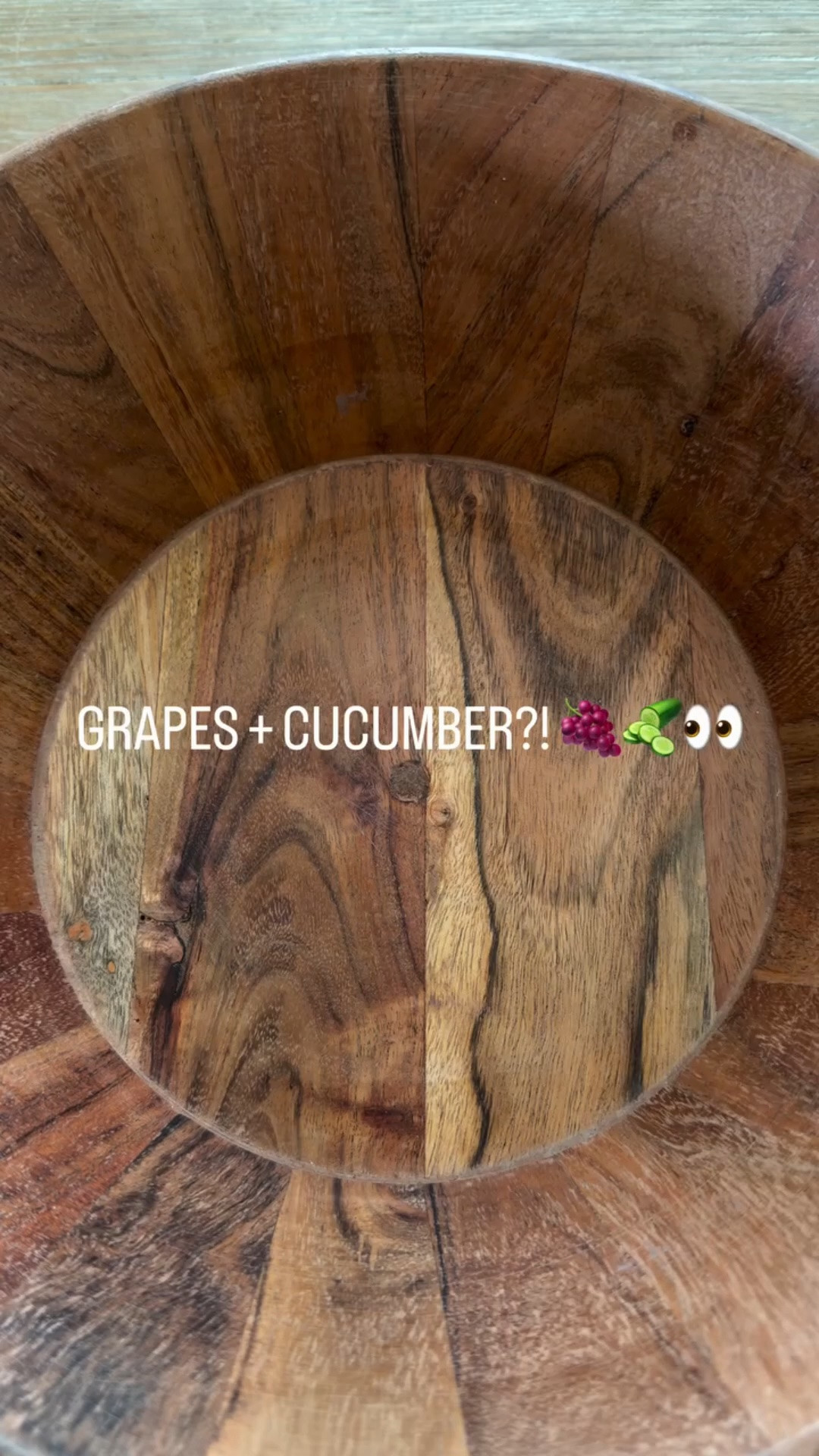 follow @gabriela_polacek for more easy recipes 👏🏻 GRAPES + CUCUMBER?! 🍇🥒👀 Just trust me with this one because this combo WORKS 🤌🏼

Sweet, juicy grapes + crunchy cucumber with salty feta, pistachios and fresh mint… then a little lemon, honey & EVOO to bring it all together. SO fresh, crunchy and ridiculously easy. 💚

You’ll need:
🍇 green grapes, halved
🥒 cucumbers, sliced
🧀 feta cheese
💚 crushed pistachios
🌿 fresh mint

For the dressing:
🫒 2 tbsp EVOO
🍋 1½ tbsp fresh lemon juice
🍯 1–2 tsp honey
🧂 flaky salt, to taste
✨ freshly cracked black pepper, to taste

Throw everything into a bowl, drizzle with the dressing, toss & serve! 🥗✨

Would you try grapes + cucumber together?! 👀🍇🥒

Save this one because you NEED to try it. 🤌🏼

#salad #easysalad #healthyrecipes #grapes #cucumber

#LTKdayinmylife #LTKfoodie #LTKselfcare