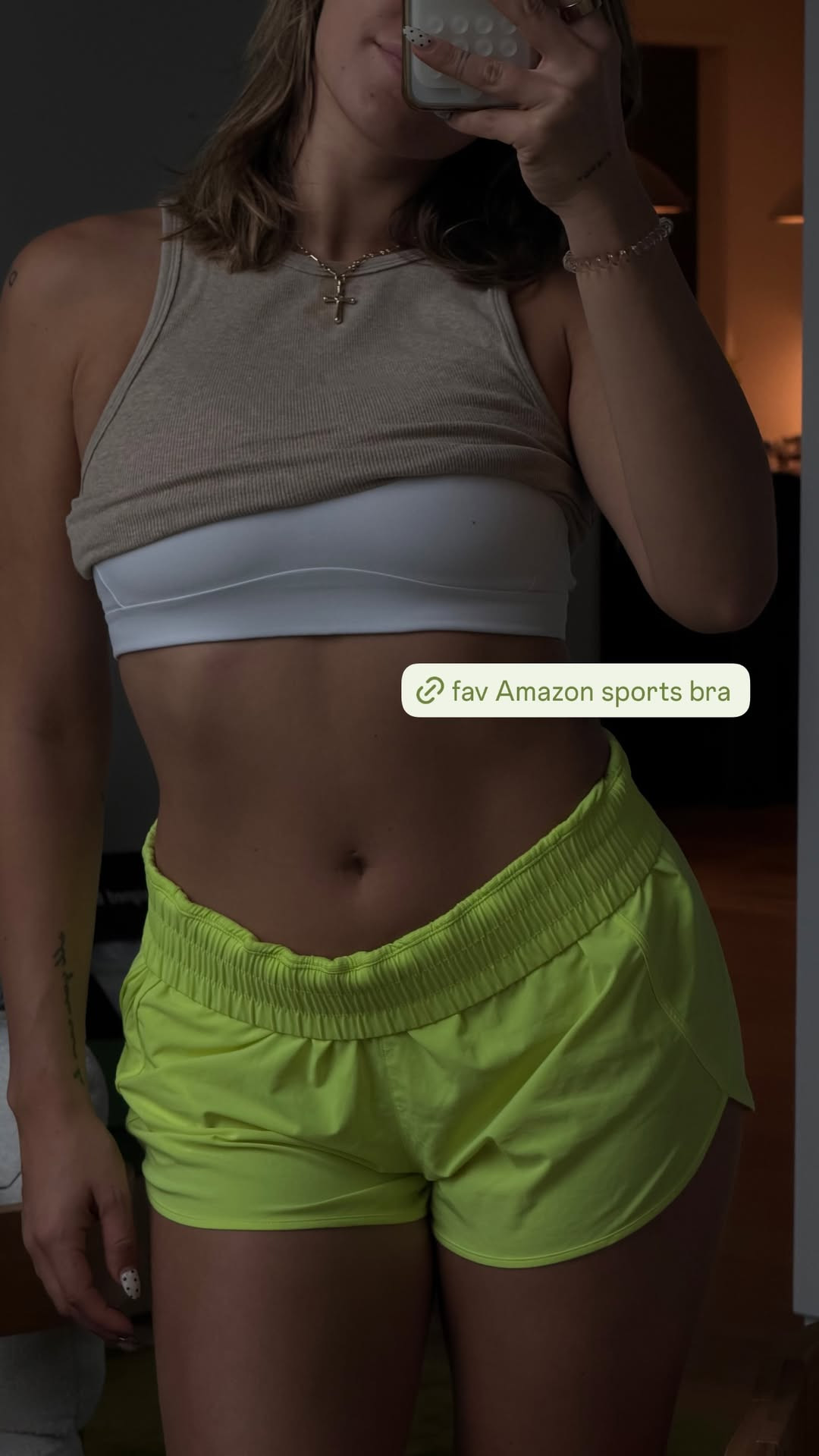 My favorite sports bra from Amazon! Very similar to the cloud bra from lululemon + it comes in so many colors.

Activewear bra
Amazon finds
CRZ yoga 

 #LTKootd #LTKSeasonal #LTKActive