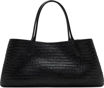 Large Braided Leather Shoulder Bag | Nordstrom