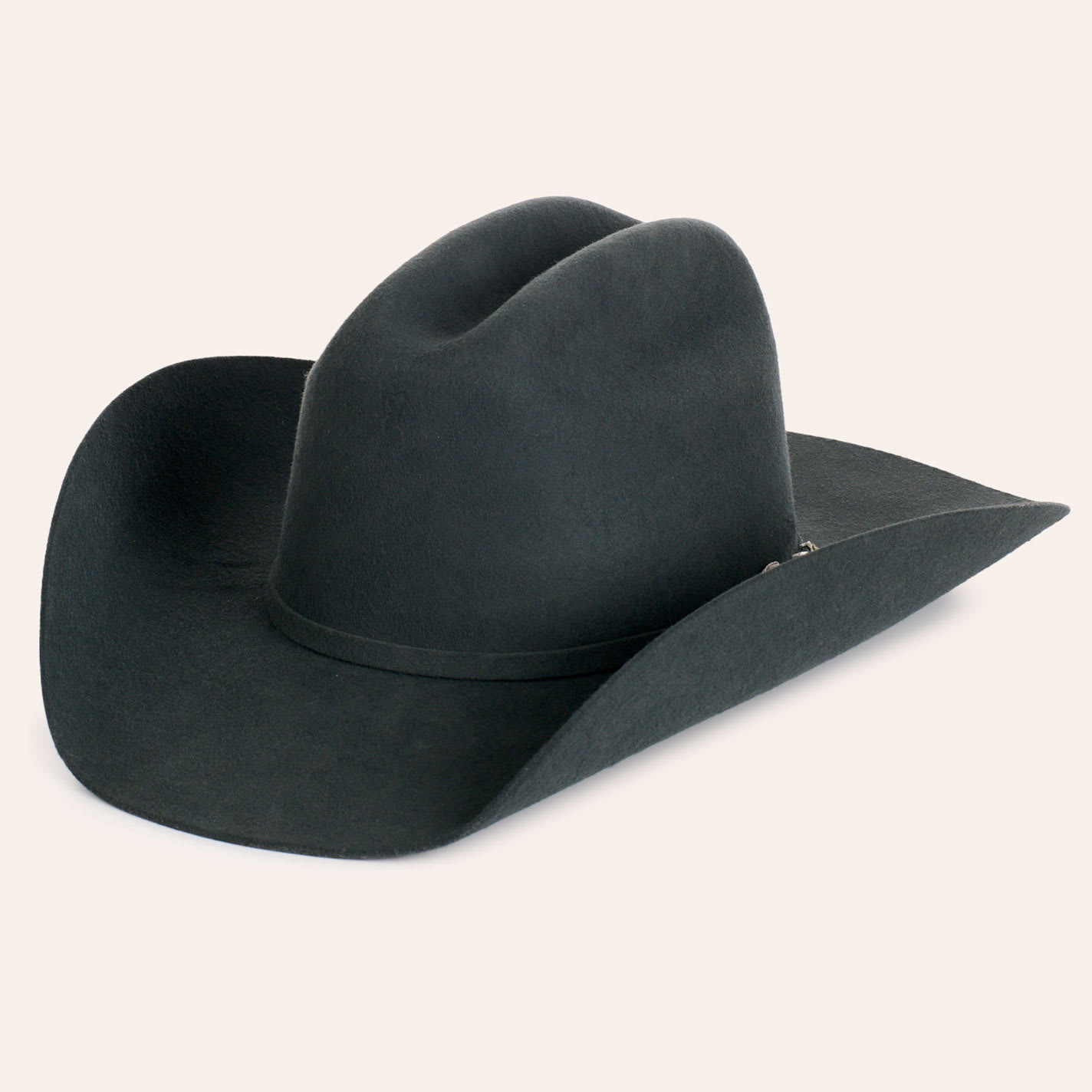 Rockin' C Women's Gunmetal Gray Short Crown Felt Cowboy Hat - S - From Cavender's | Cavender's