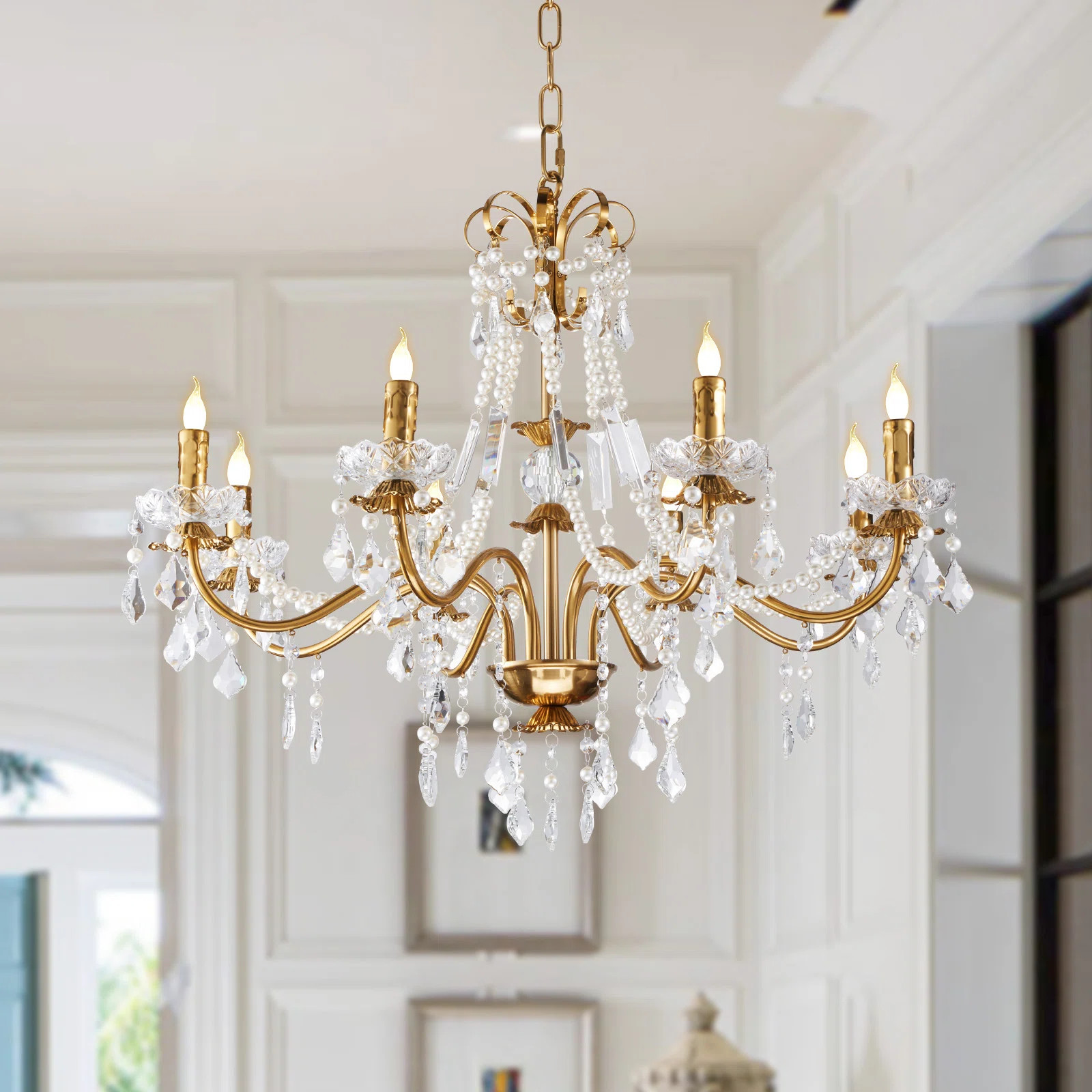 Jahmil 8 - Light Dimmable Classic / Traditional Chandelier | Wayfair North America