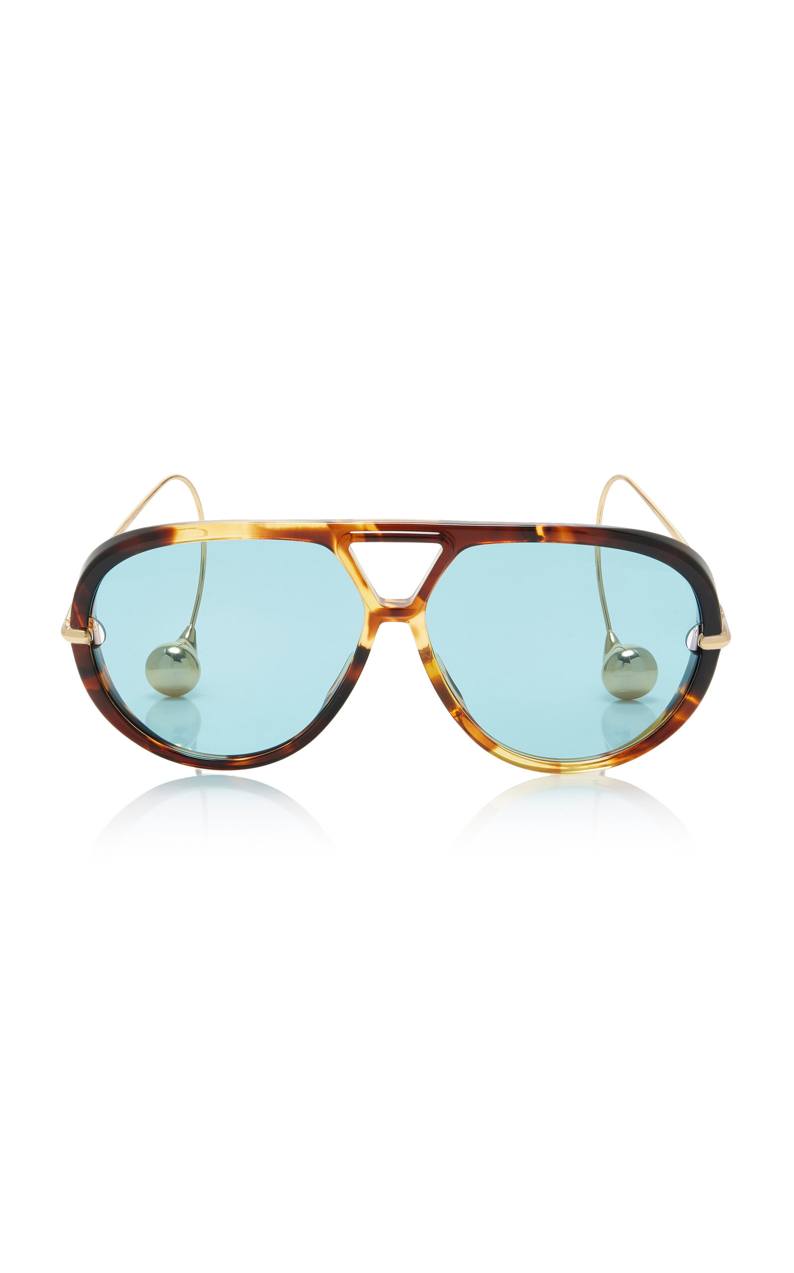 Drop Aviator-Frame Acetate Sunglasses | Moda Operandi (Global)