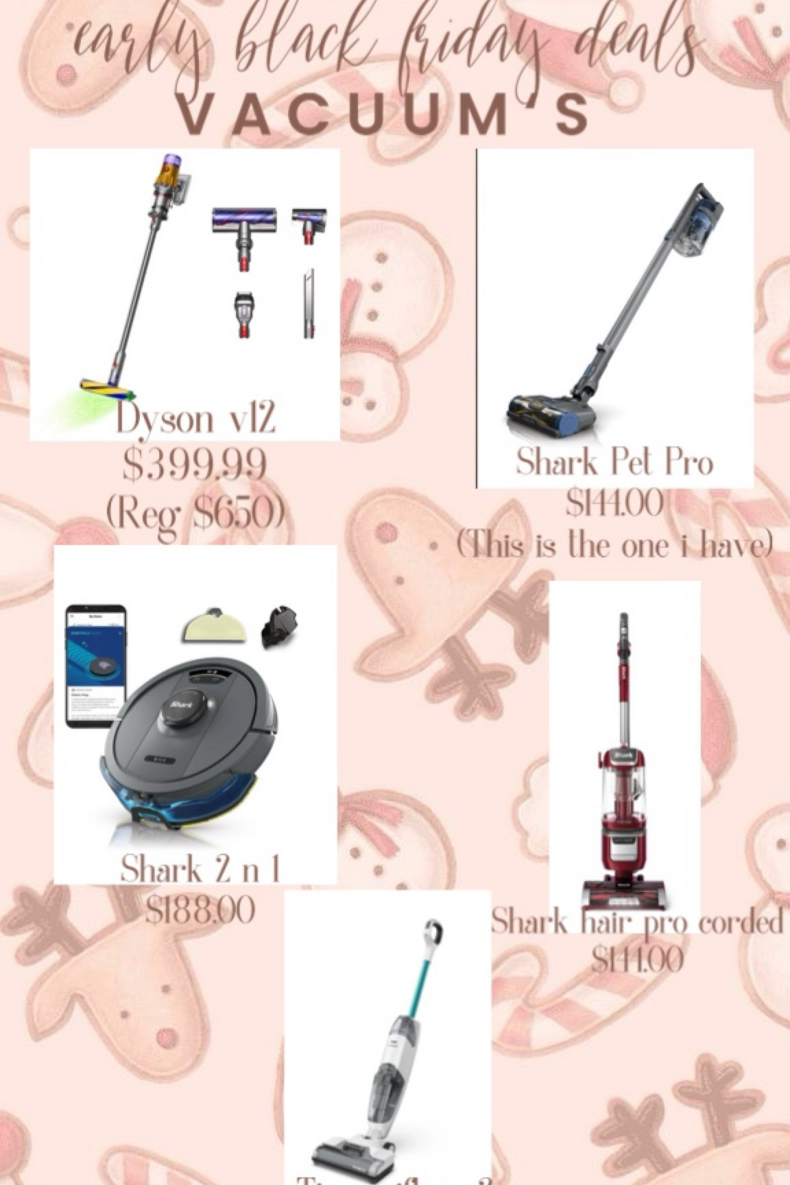 Vacuums / cleaners! 

#LTKCyberWeek