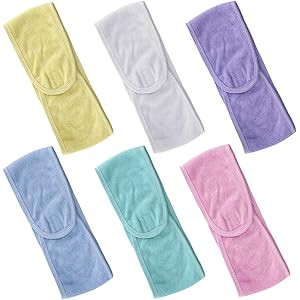 Tbestmax Facial Spa Headband, Make up Headband Terry Cloth Headband Stretch Yoga Sport Headband S... | Amazon (US)