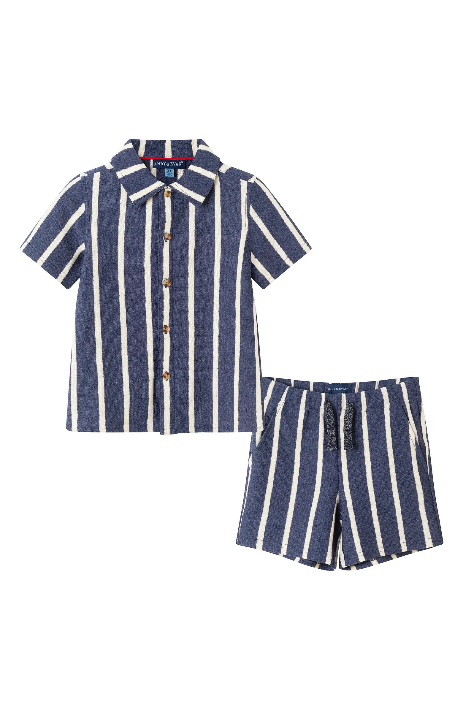 Andy & Evan Kids' Camp Shirt & Shorts Set | Nordstrom | Nordstrom
