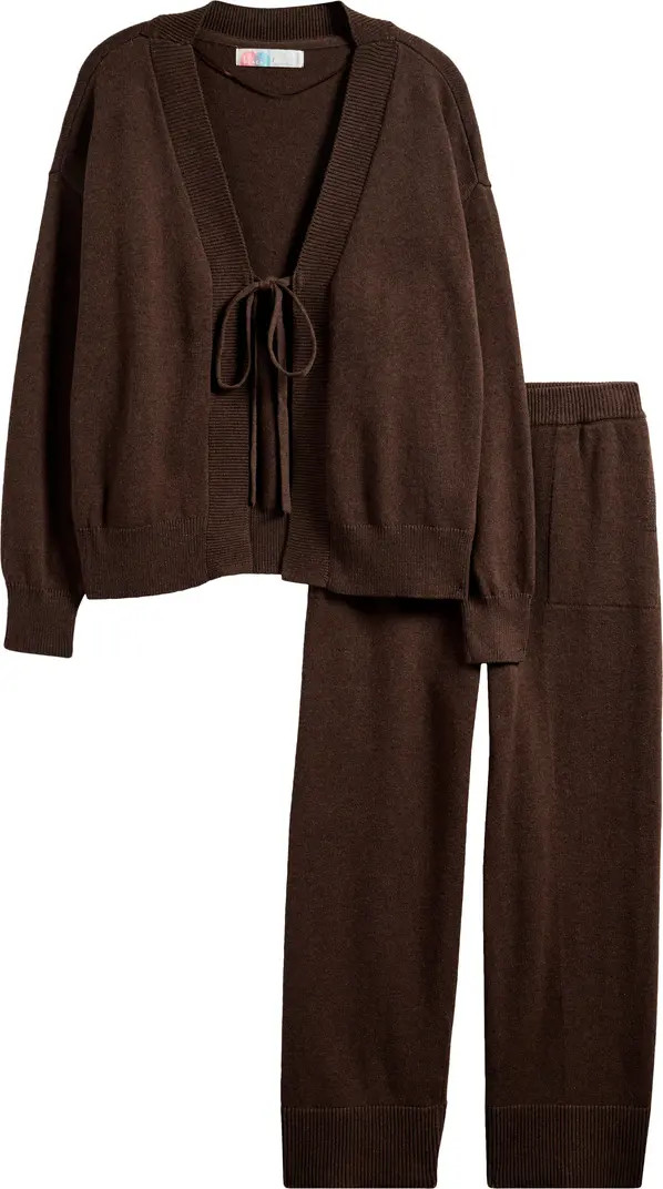 Free People Solar Cardigan & Pants Set | Nordstrom | Nordstrom