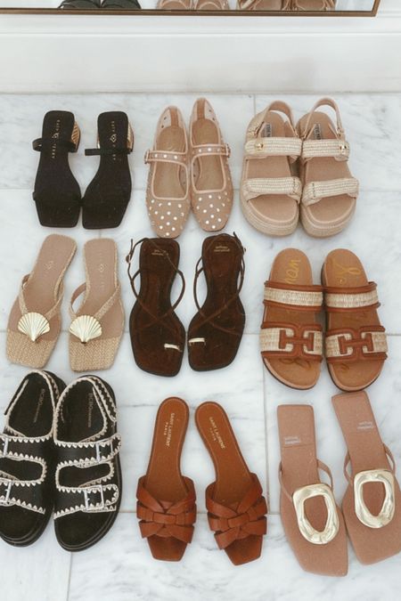 Summer sandals 