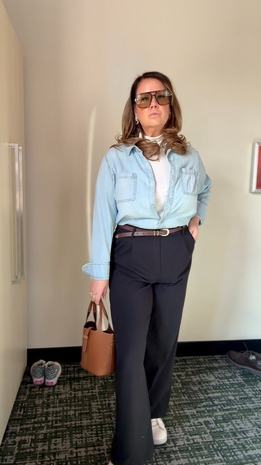 Upgrade your mom uniform without buying a whole new wardrobe. Style hack- switch out your leggings for a pair of wide leg trousers that feel just like leggings


#LTKMidsize #LTKootd #LTKmomlife