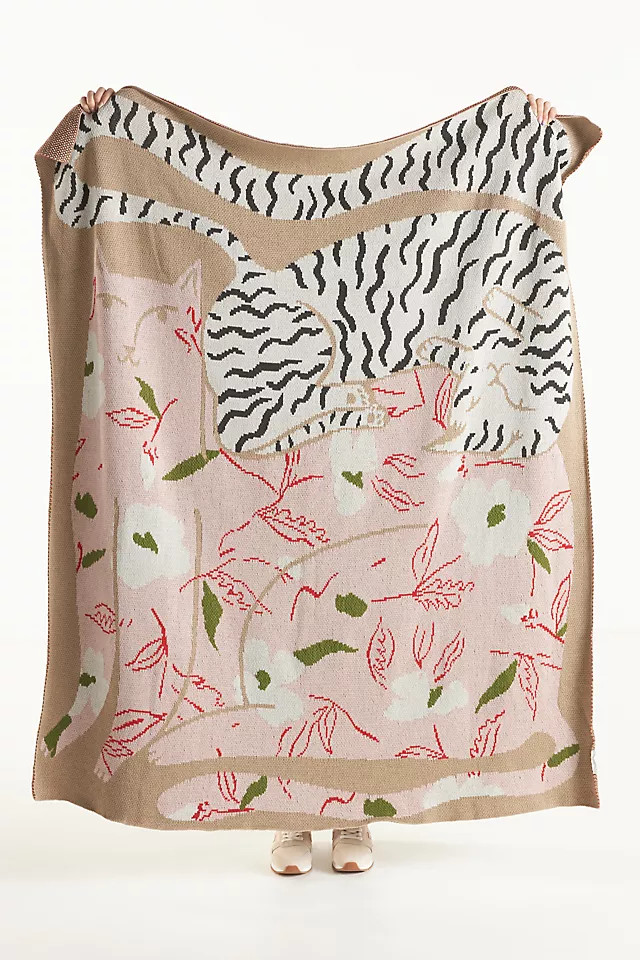 Connell Knit Throw Blanket | Anthropologie (US)