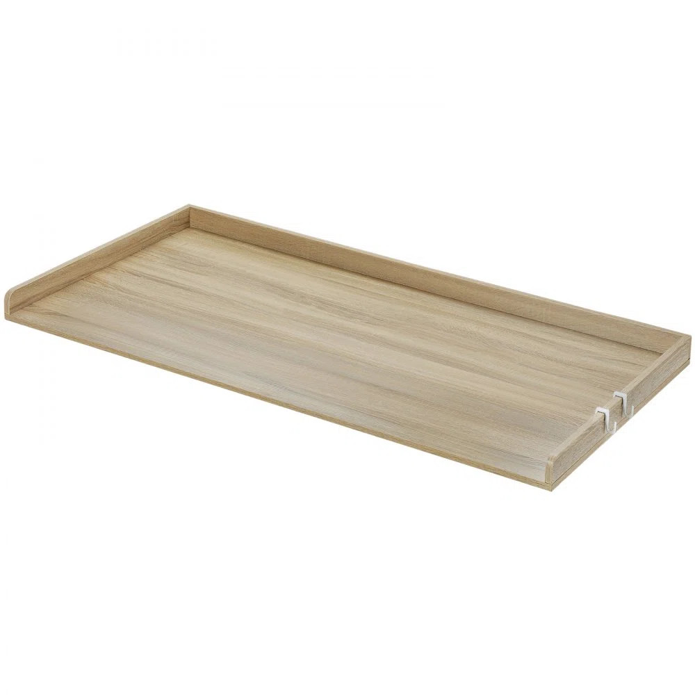 Washer Dryer Countertop, Laundry Wood Shelf Topper with Edge, 54" Width x 27" Depth Cover Guard O... | Wayfair North America