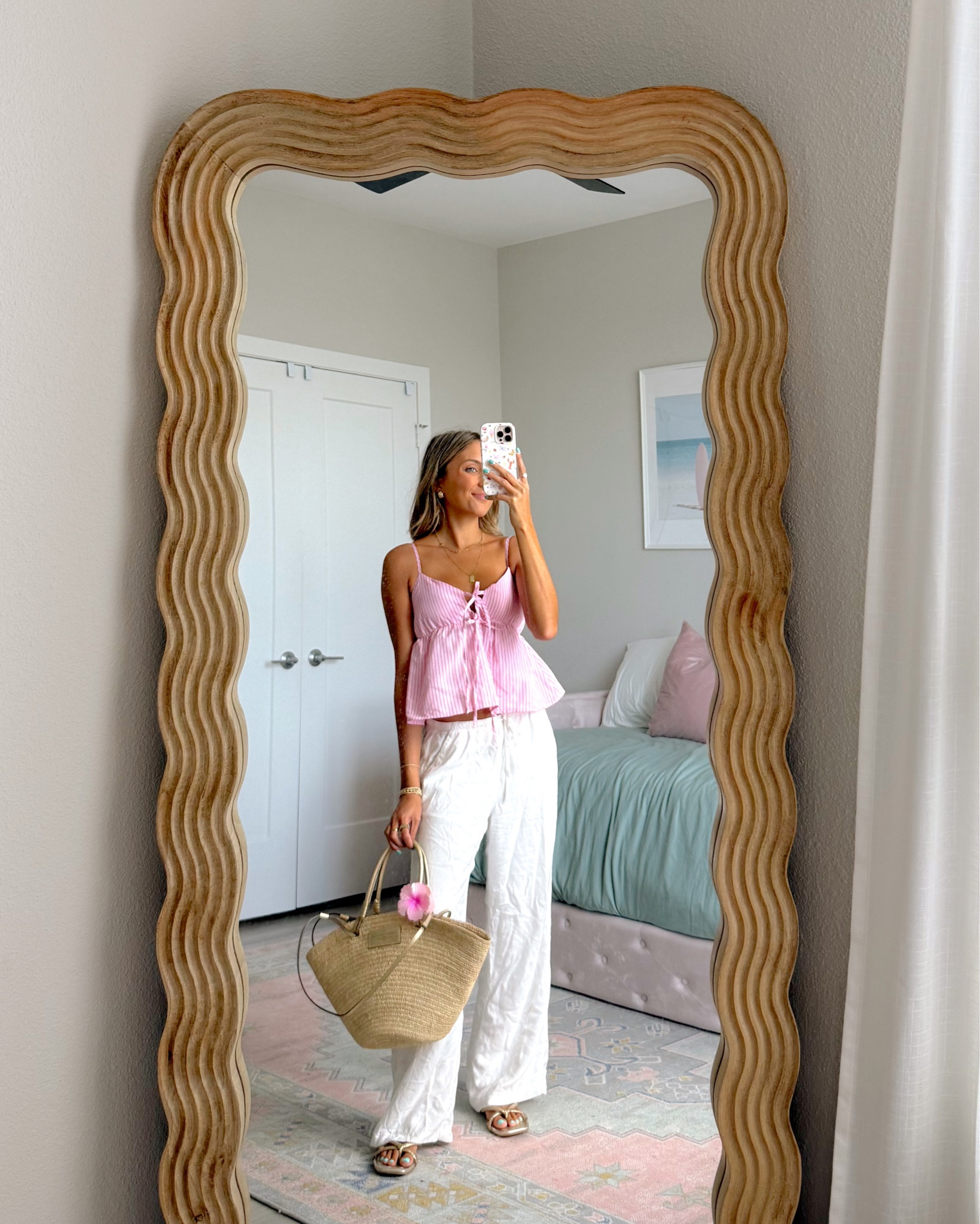 casual summer outfit of the day! featuring tops under $15 from Shein. wearing a size XS 🌴☀️