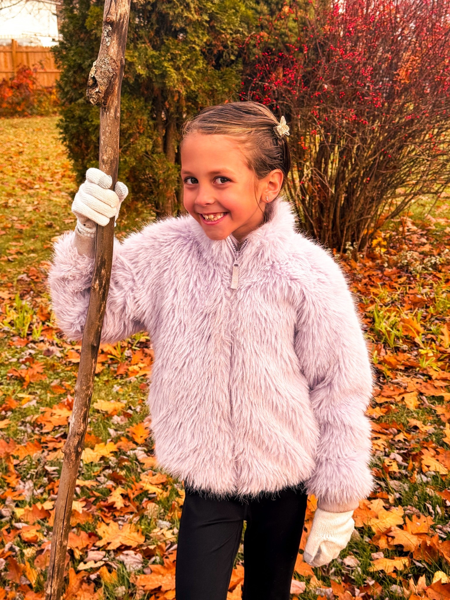 Her favorite faux coat. It’s so cute and she’s obsessed. ☺️ 

@target 

#LTKKids #LTKSeasonal #LTKFindsUnder50