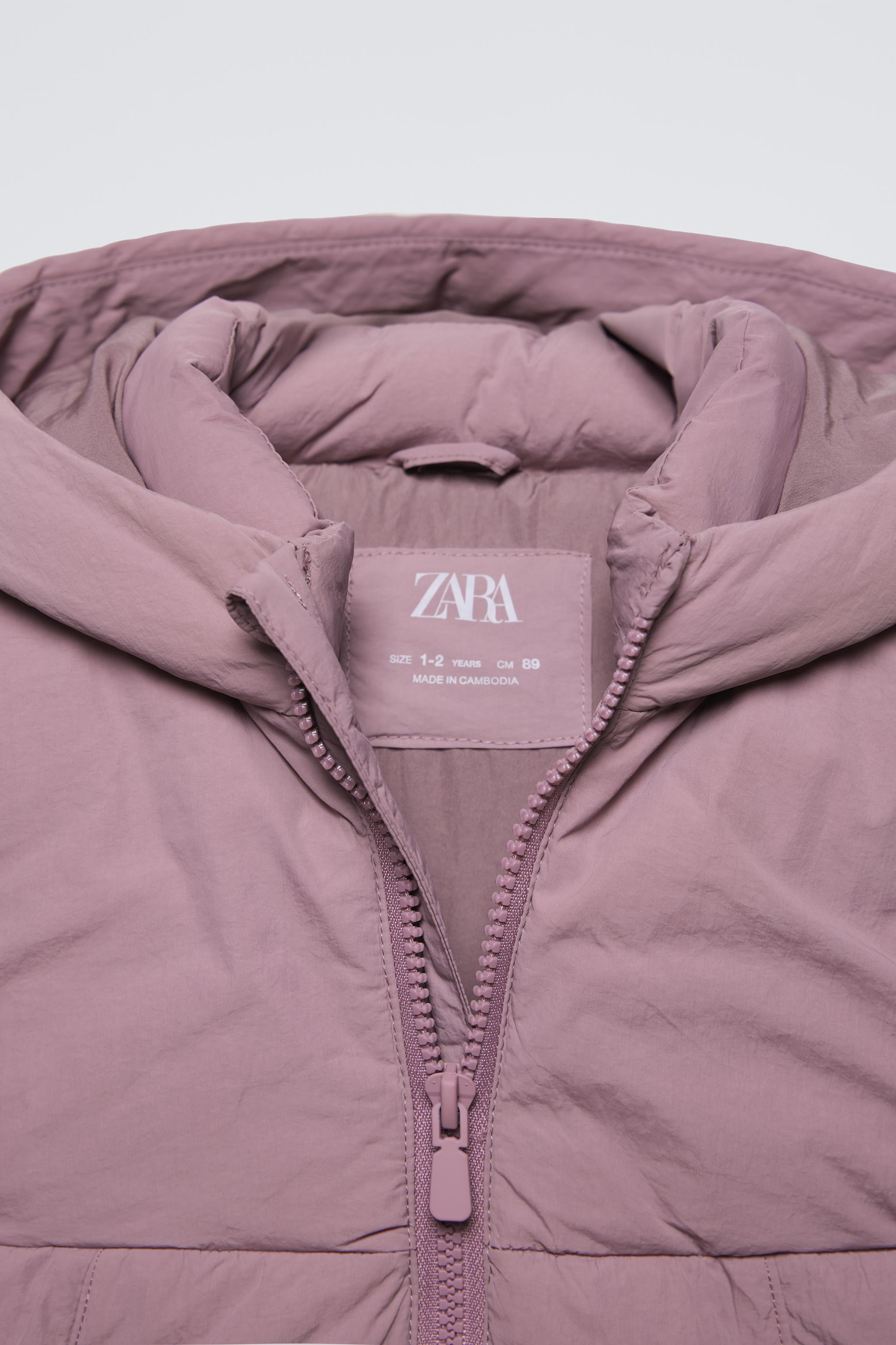 HOODED PUFFER VEST | Zara US