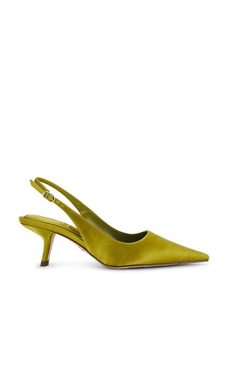 Bianka Sling Heel in Greentini | Revolve Clothing (Global)