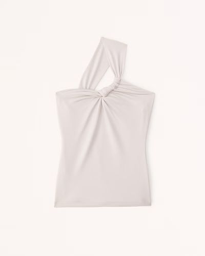 Women's Sleek Seamless Fabric One-Shoulder Twist Top | Women's Tops | Abercrombie.com | Abercrombie & Fitch (US)