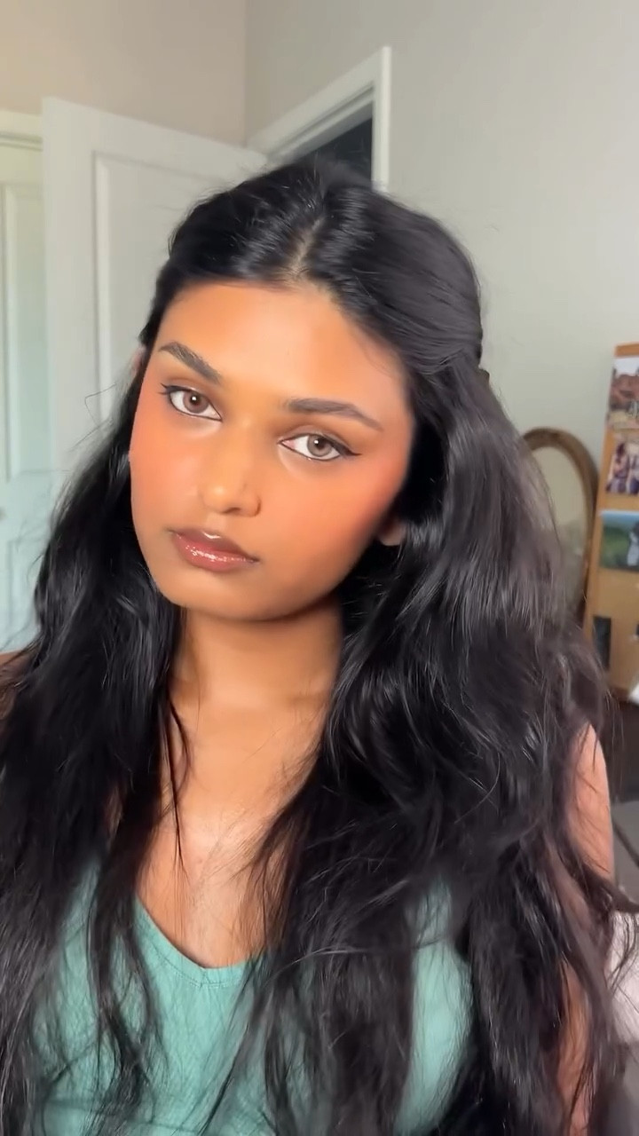 Replying to illuminussy hide your paper cuts and periods 
👁️ ttdeye solar brown 

💫 code Aneeta20 
#grwmmakeup #coloredcontacts #browngirl #brownskin #makeuphacks #twilight #twilightsaga #jasperhale #cullen #brownskinmakeup
