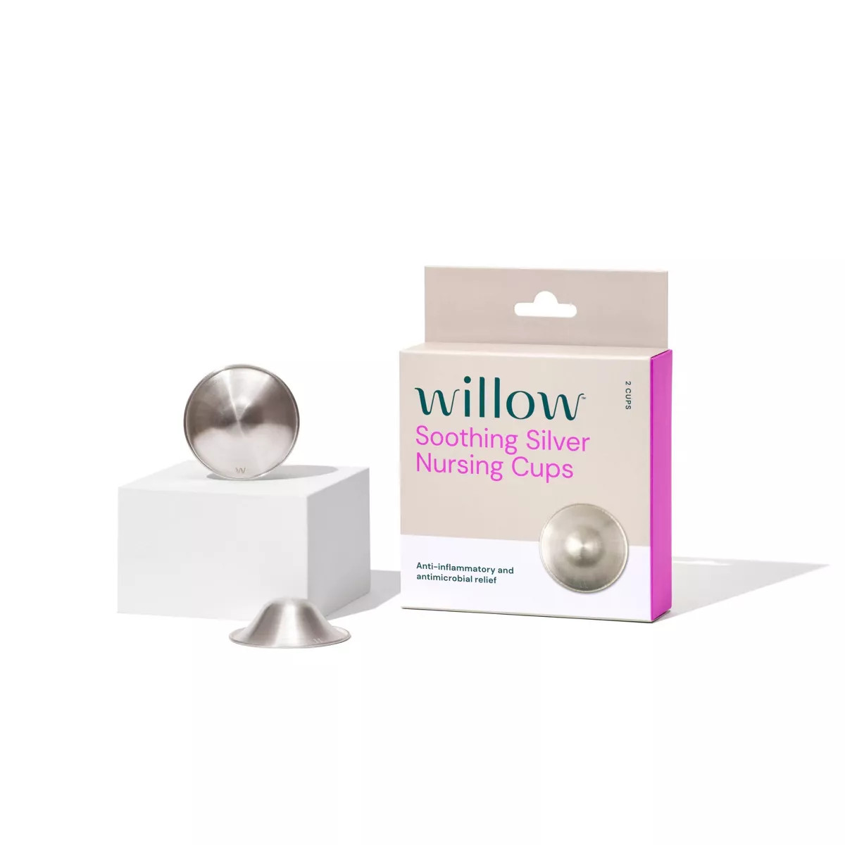 WILLOW Silver Nursing Nipple Shield Cups - 2pk | Target