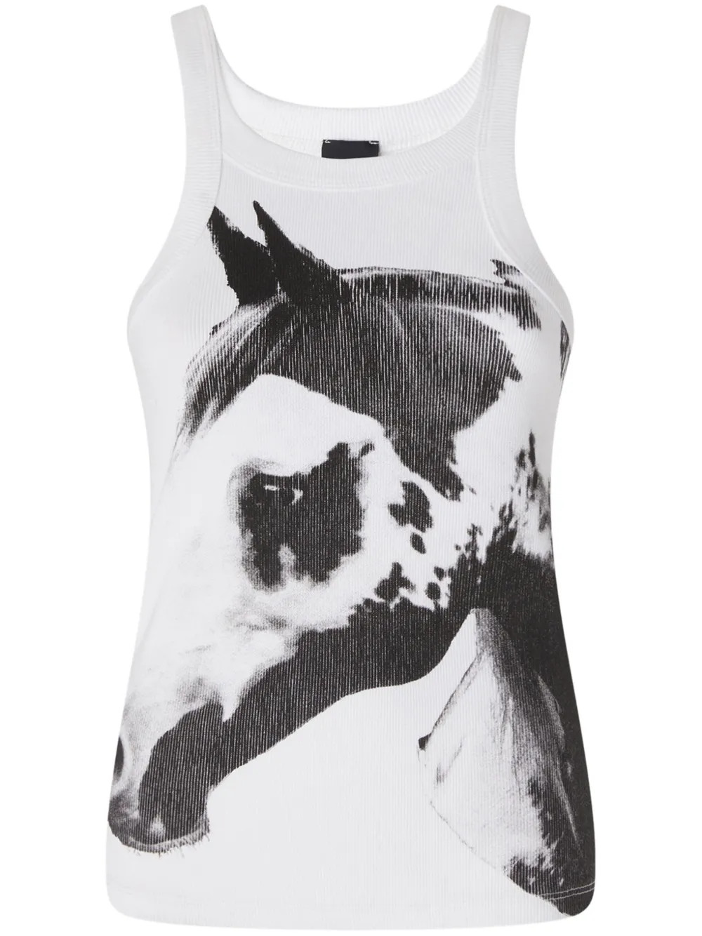 horse-print tank top | Farfetch Global