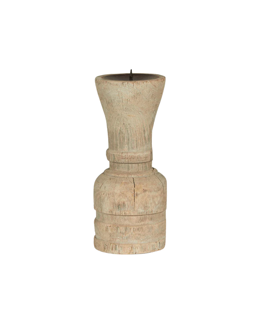 Olive Ateliers Vintage Candle Stand - Pillar from India | Olive Ateliers