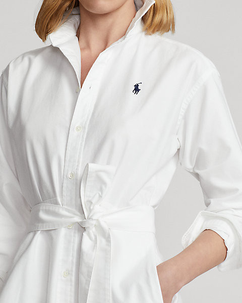 Wimbledon Belted Cotton Dress | Ralph Lauren (UK)
