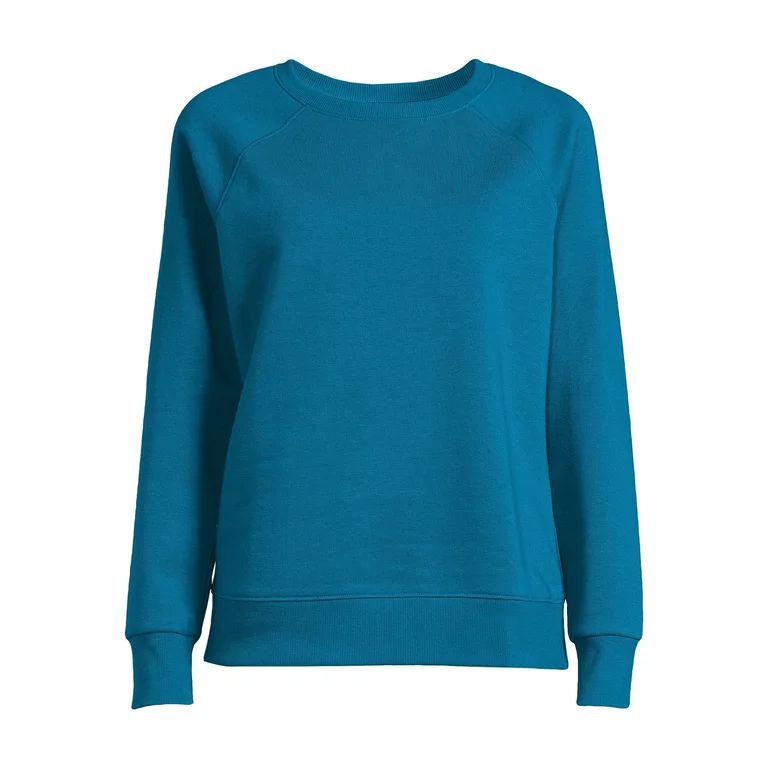 Athletic Works Women's Fleece Crewneck Sweatshirt, Sizes XS-XXXL | Walmart (US)