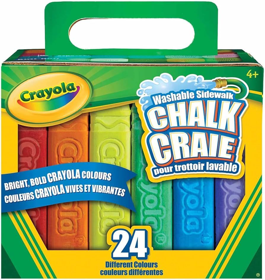 Crayola 24-Count Sidewalk Chalk | Amazon (US)