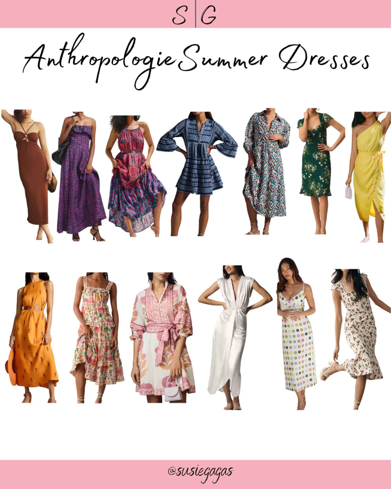 The most beautiful rainbow of dresses from Anthropologie. So many great summer dress options 



#LTKwedding #LTKstyletip #LTKFind