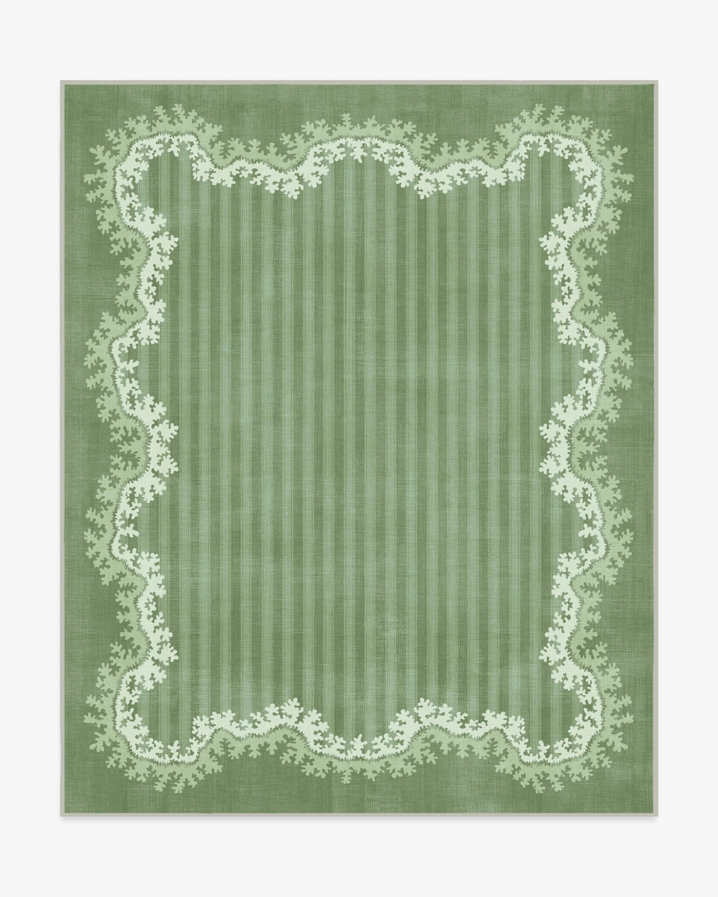 Oxbow Botanical Green Rug by Sanderson | Ruggable US | Ruggable