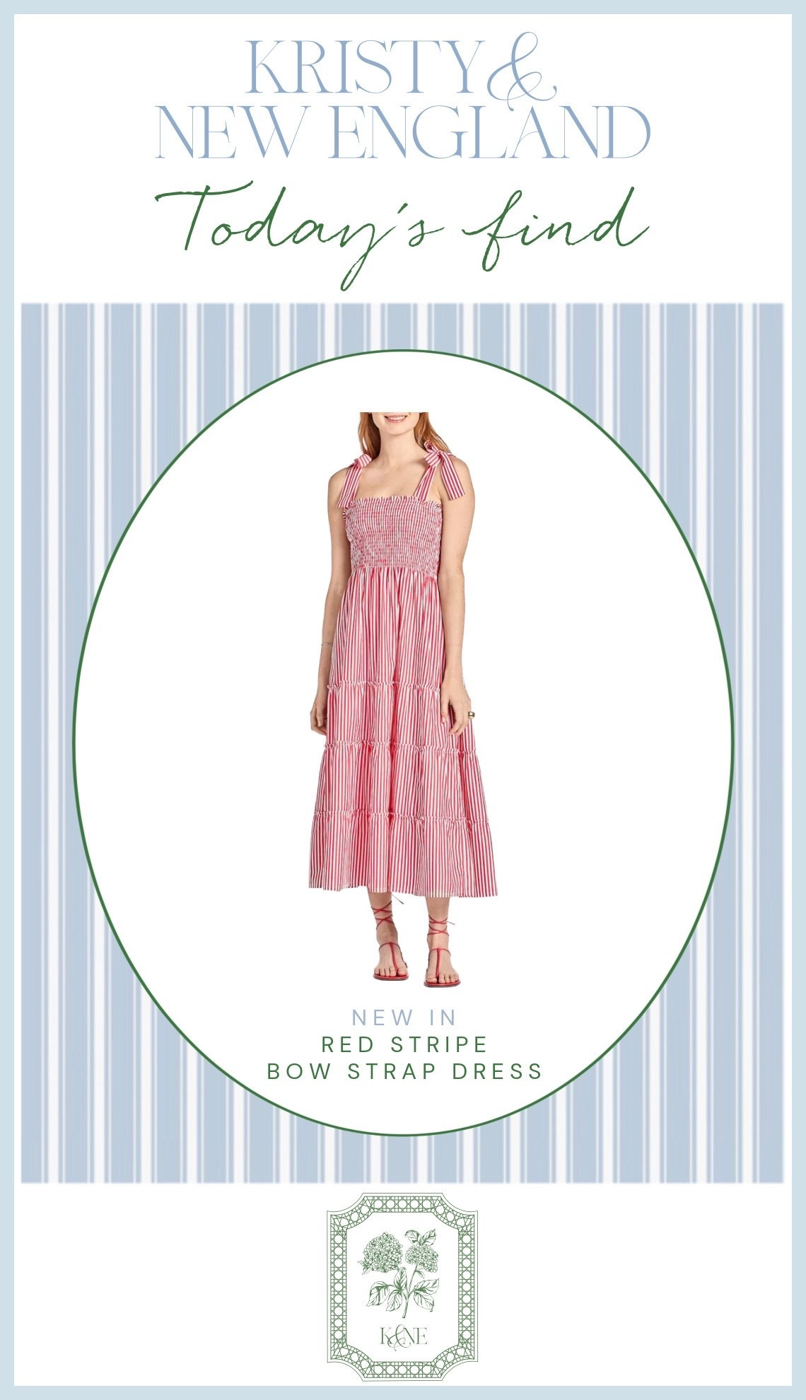 Cute red & white stripe dress ❤️

#LTKSeasonal #LTKOver40