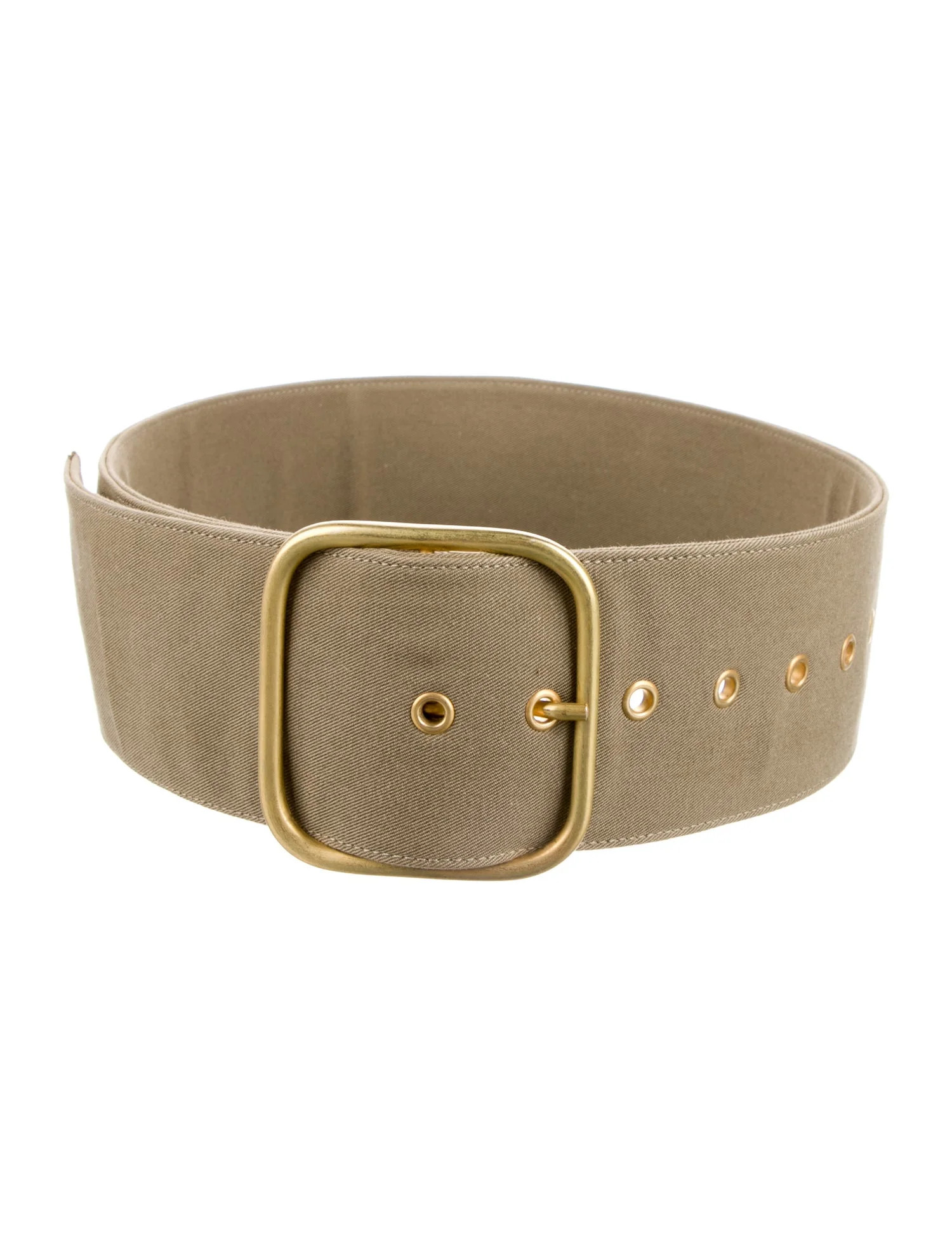 Monse Wide Canvas Waist Belt - Neutrals Belts, Accessories - MONSE32961 | The RealReal | The RealReal
