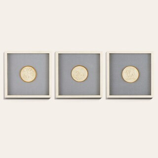 Valenti Framed Intaglio Art - Gray Blue - Musician - Ballard Designs | Ballard Designs, Inc.