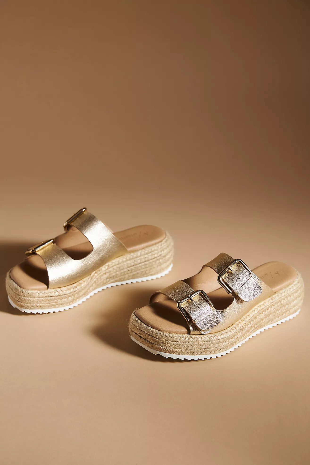 By Anthropologie Double-Buckle Sandals | Anthropologie (US)