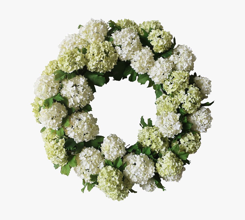 Faux Snowball Wreath | Pottery Barn (US)