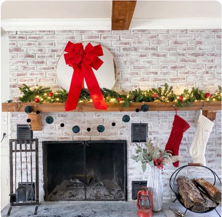 Christmas decor is coming in hot! Decorate your mantle with these simple Christmas decorating ideas. 

#LTKHolidaySale #LTKhome #LTKsalealert