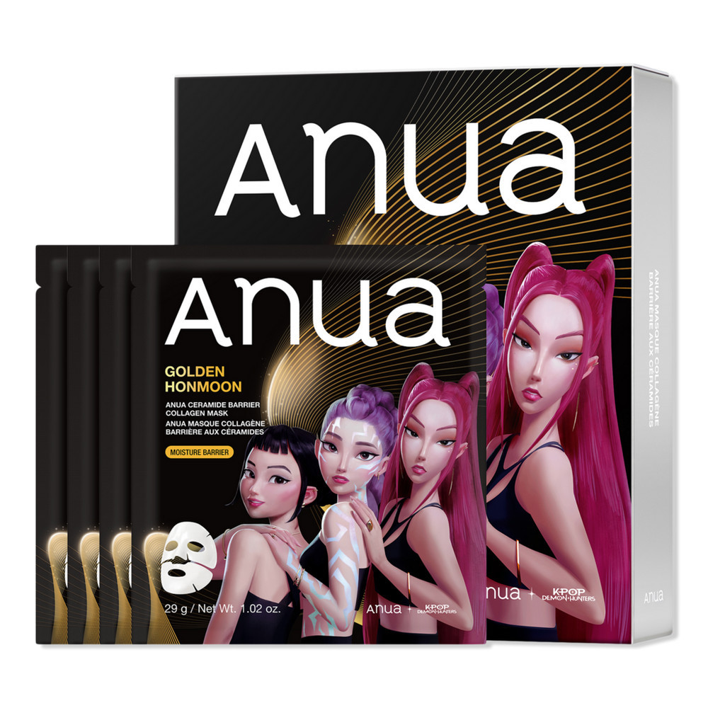 ANUA KPop Demon Hunters Ceramide Barrier Collagen Mask - 4 ct | Ulta