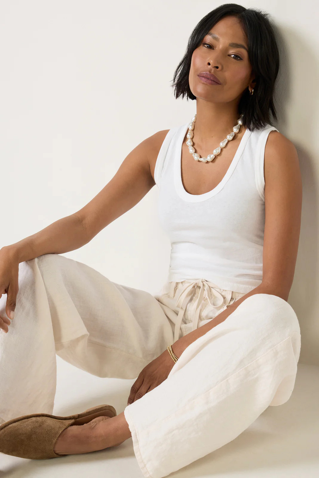 PERFECTWHITETEE Women's Khara Tank Top, Size Medium | Evereve