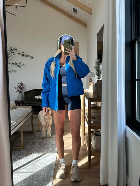 Todays Walking Outfit - Wearing a 4 in shorts, 8 in tank, small in jacket, shoes are tts! #kathleenpost #walkwithme #fitnesslook

#LTKfitness #LTKstyletip
